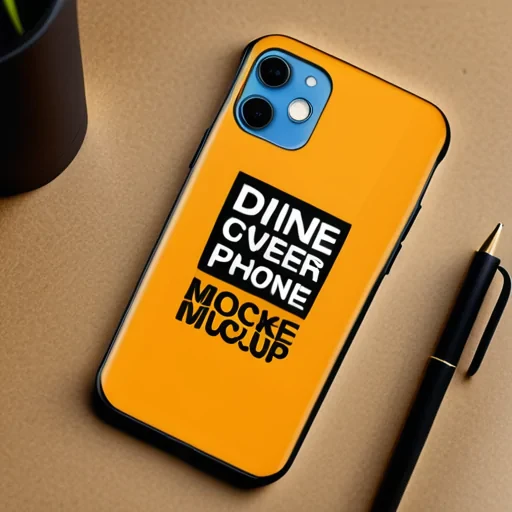 phone cover mockup