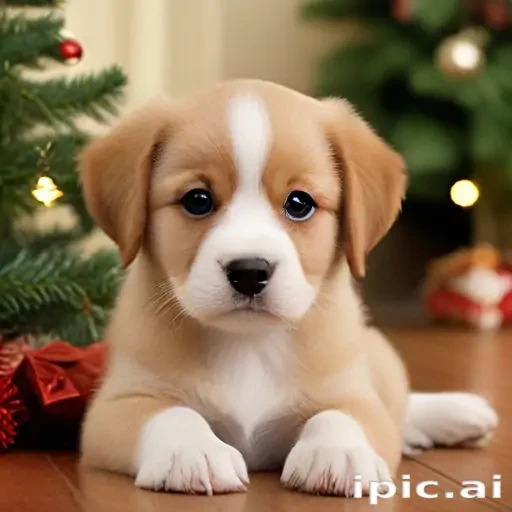 christmas puppy desktop backgrounds