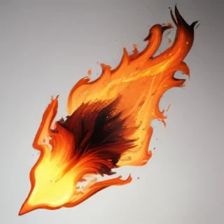 fire clear background