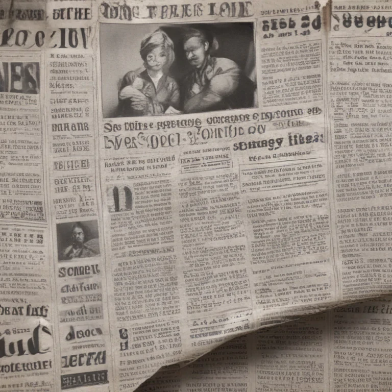 ripped newspaper png