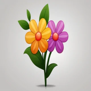flower png cartoon