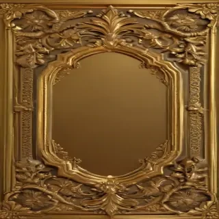 golden border