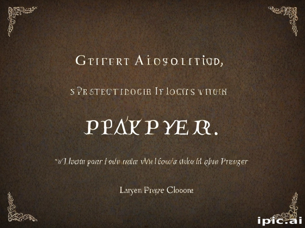 prayer graphic