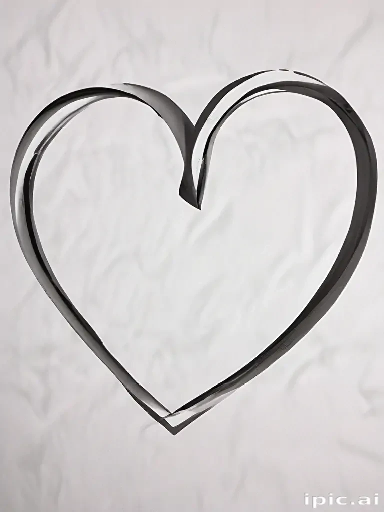 heart outline transparent