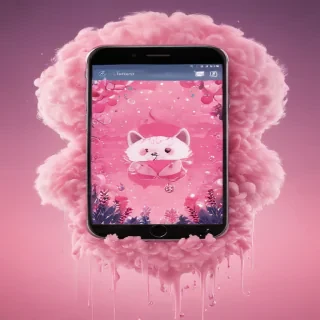 cute pink phone backgrounds
