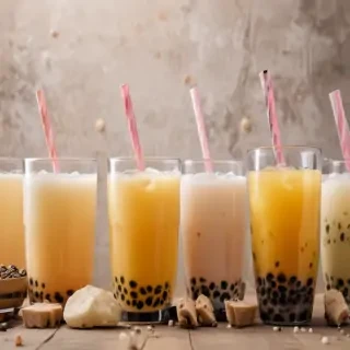 bubble tea background