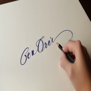 steven in cursive