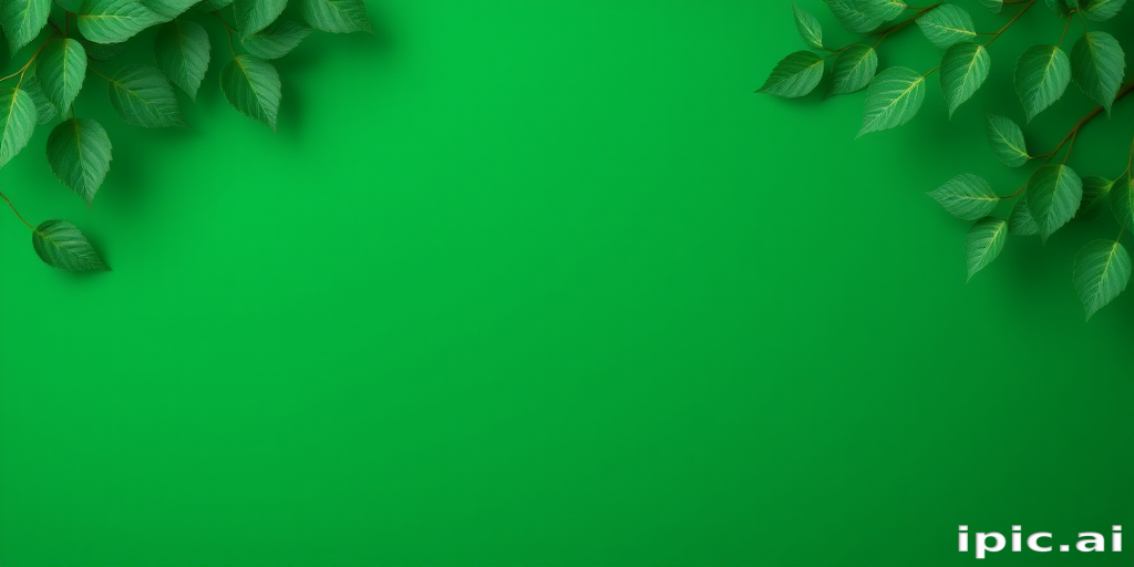green background aesthetic
