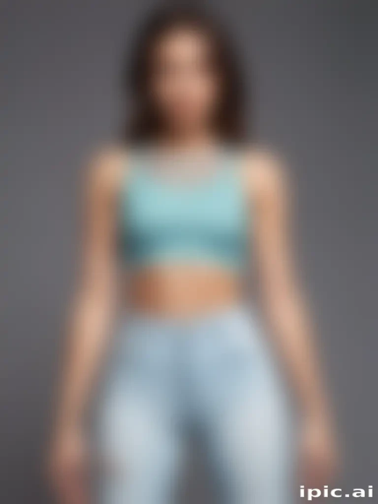 crop top mockup