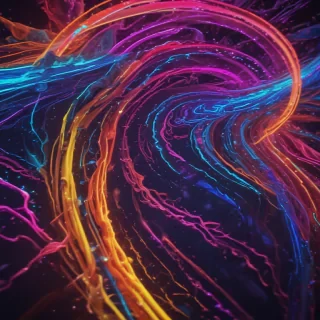 neon colorful background