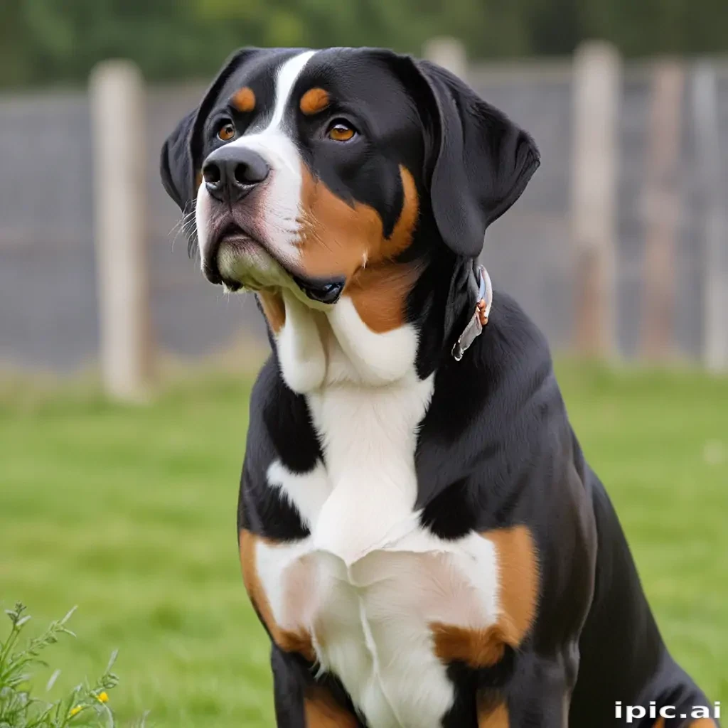 greater swiss mountain dog