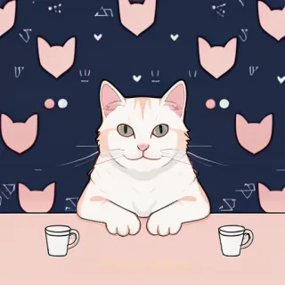 cat wallpaper aesthetic