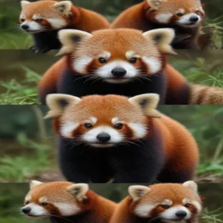 red panda png