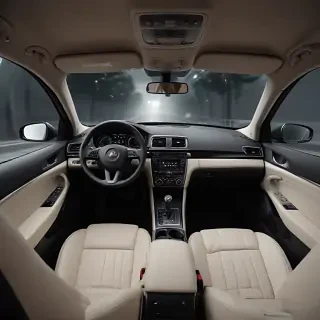 inside car background