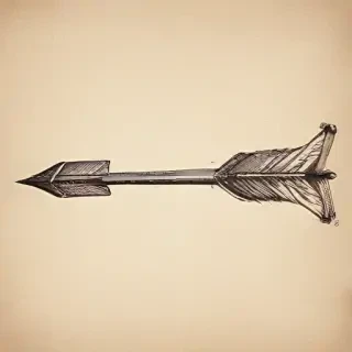 hand drawn arrow
