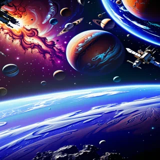 space wallpaper 4k phone