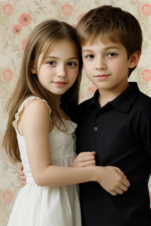 brother and sister wallpaper