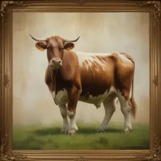aesthetic cow print