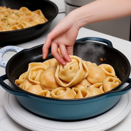 how to cook frozen tortellini