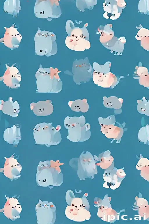 blue cute background