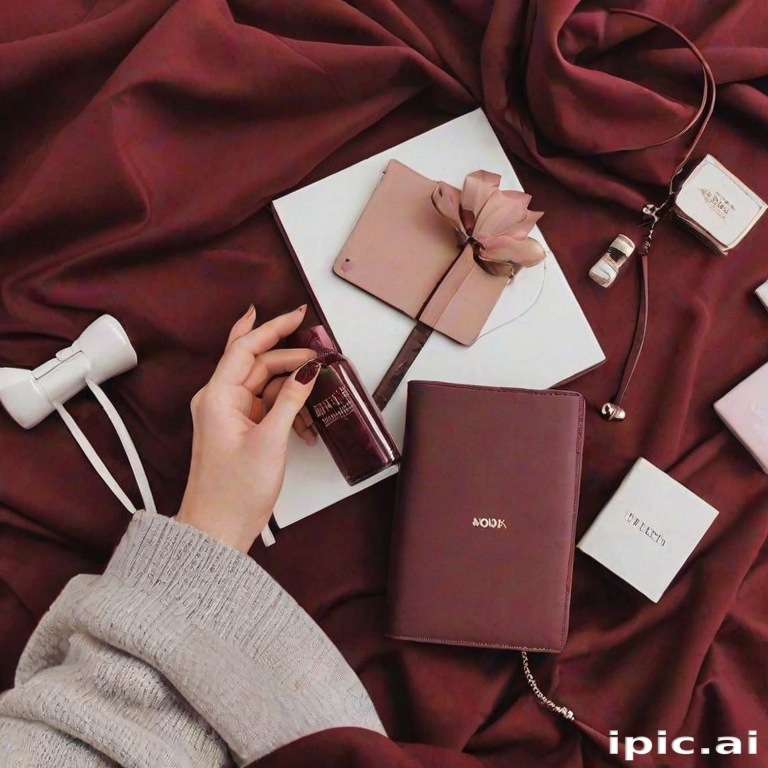 maroon aesthetic