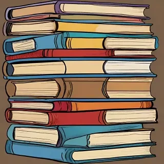 stack of books clipart