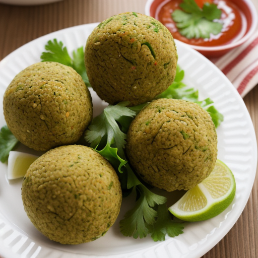 what to serve with falafel balls