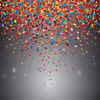 confetti vector