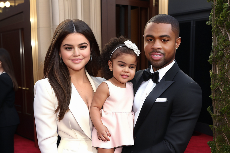 selena gomez sister and north west