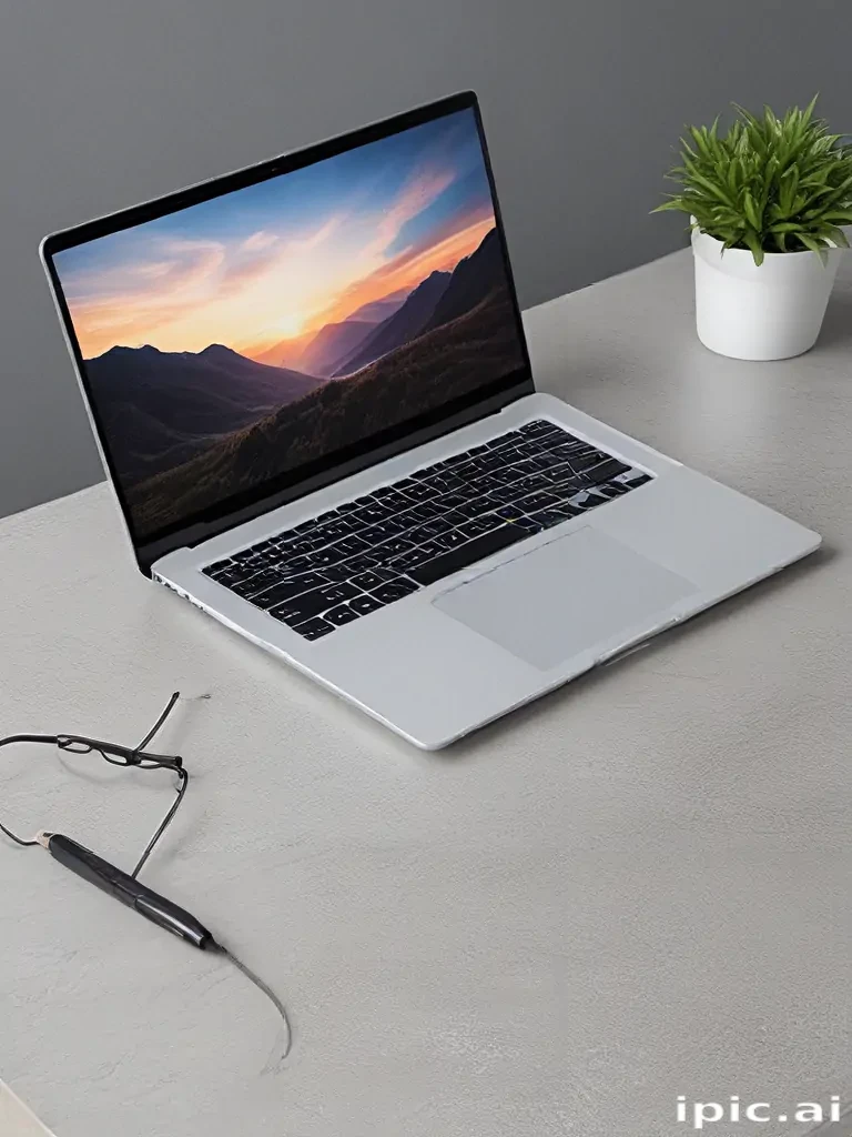 laptop computer mockup