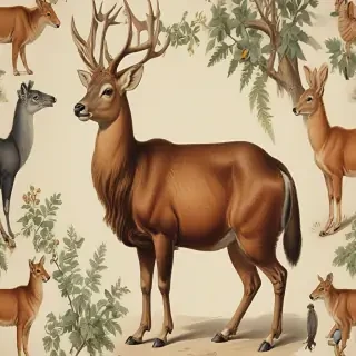 vintage illustrations animals
