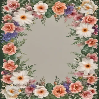 flowers border png