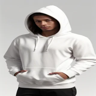 white hoodie png