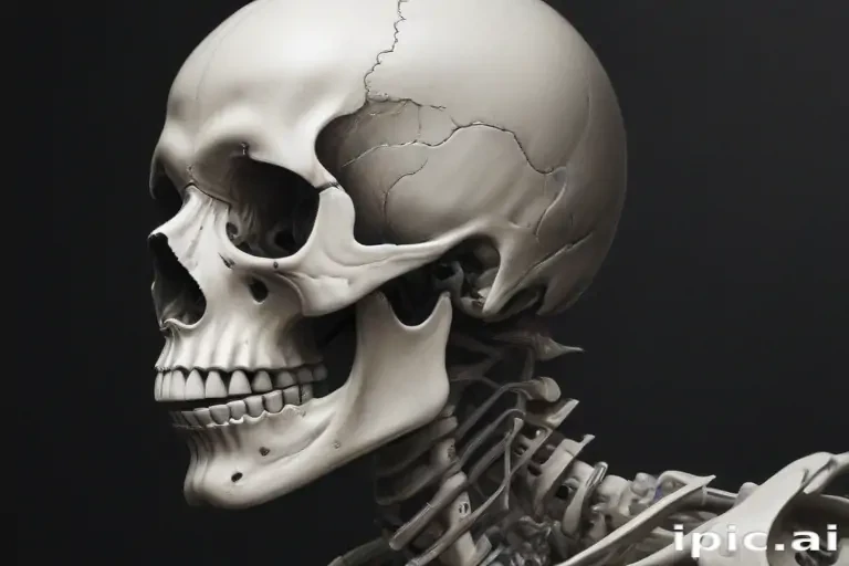 creative skeleton drawings