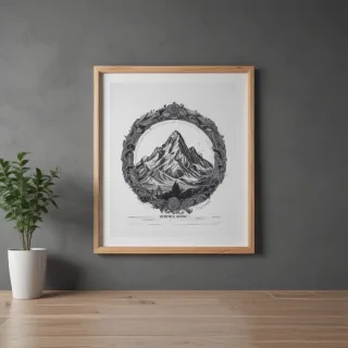 free wall art mockups