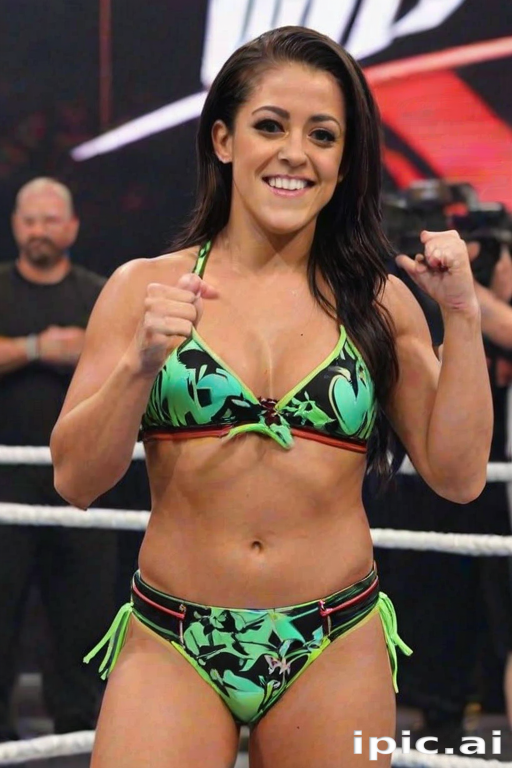 wwe bayley in a bikini