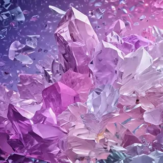 crystal background wallpaper