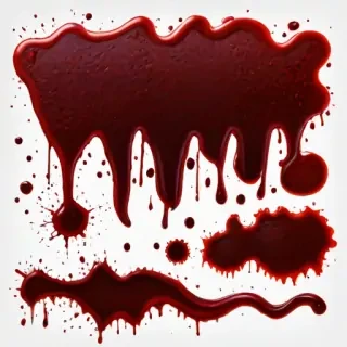 blood splatters png