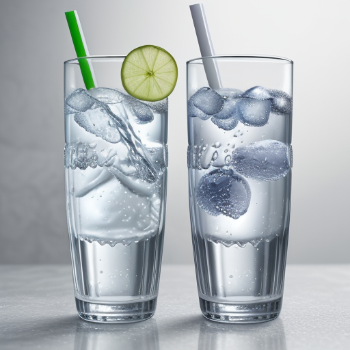 difference between soda water and fizzy water
