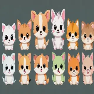 pictures of cute cartoon animals