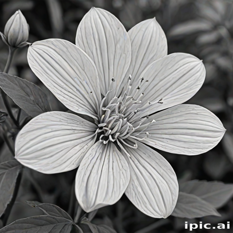 flower line art