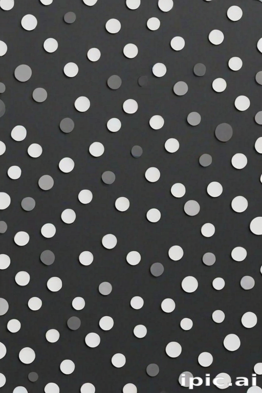 polka dots transparent
