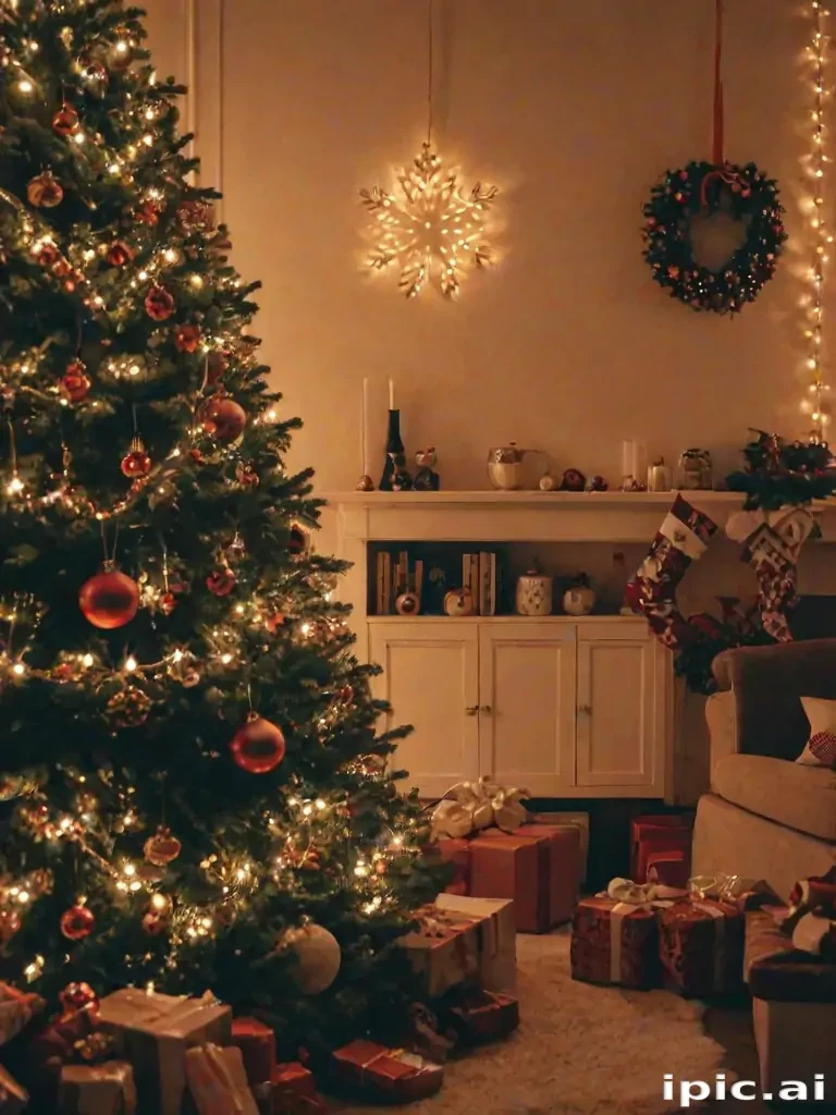 christmas background aesthetic
