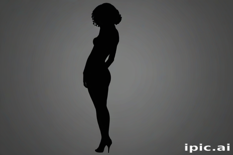woman silhouette png