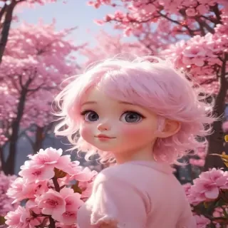 cute pink backround