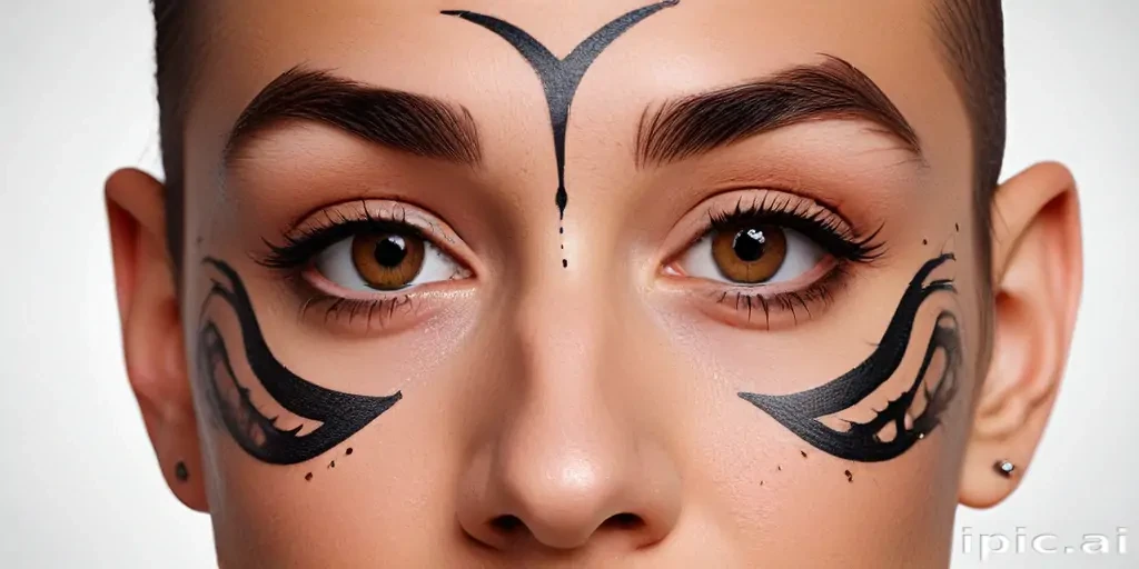 face tattoo png