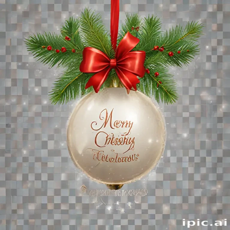 transparent merry christmas png