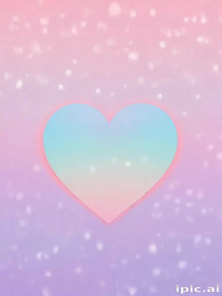 pastel heart wallpaper