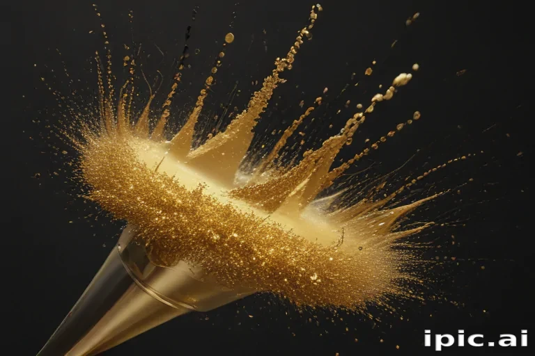 gold glitter png