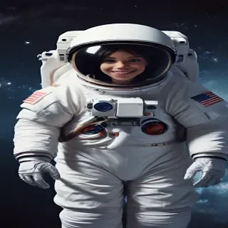 astronaut cartoon